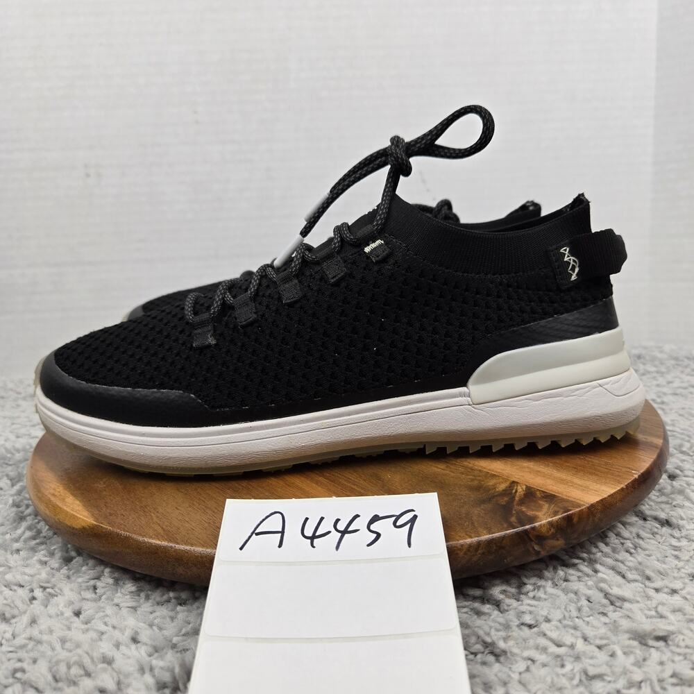 True Linkswear Mens 11 Lux Sport Black Casual Athletic Daily Spikeless Golf Shoe
